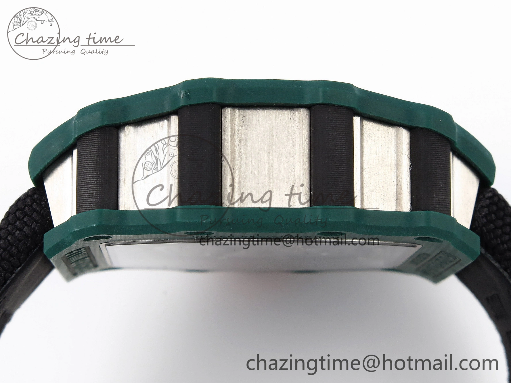 RM21-02 Tourbillon NTPT RMF Best Edition Skeleton Dial on Black Nylon Strap ZipUp 9335