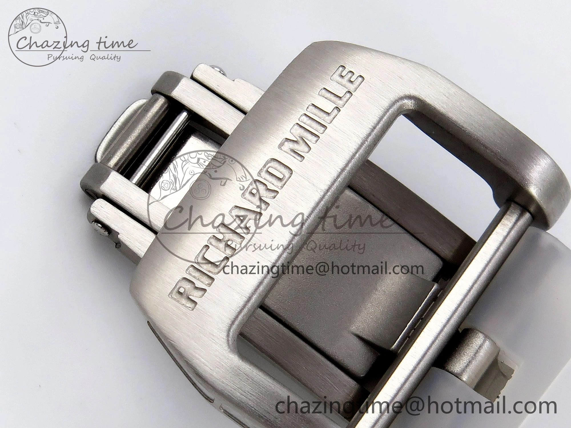 Affordable RM51 Transparent Tourbillon RMF Best Edition RG Tiger Dragon Dial on Transparent Rubber Strap 9287