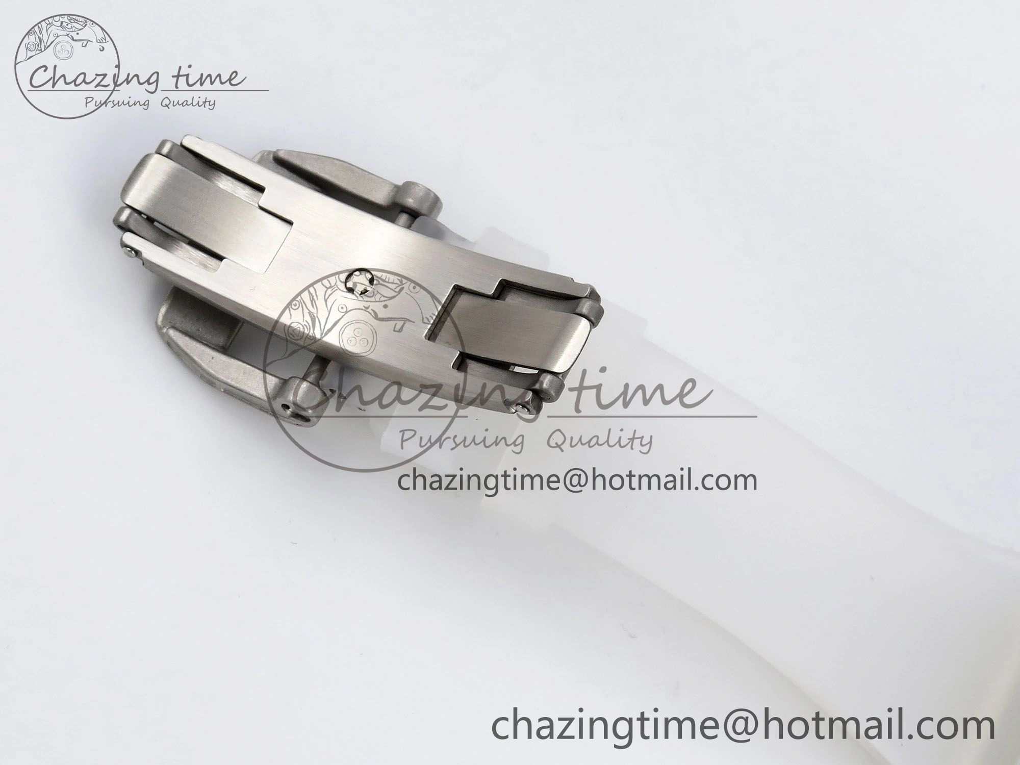 Affordable RM51 Transparent Tourbillon RMF Best Edition RG Tiger Dragon Dial on Transparent Rubber Strap 9287