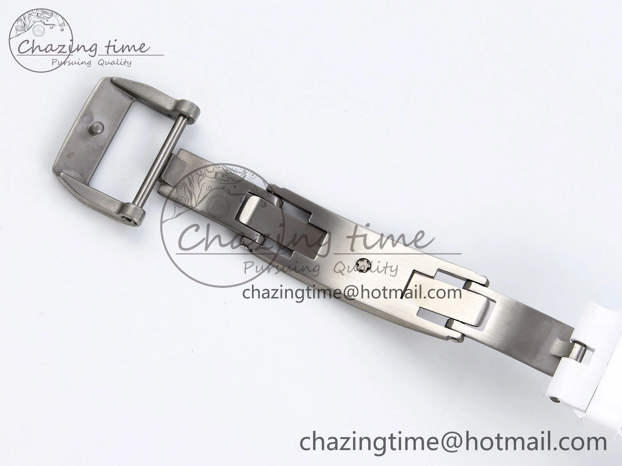 RM51 Transparent Tourbillon RMF Best Edition RG Tiger Dragon Dial on White Rubber Strap SportInspired 9301