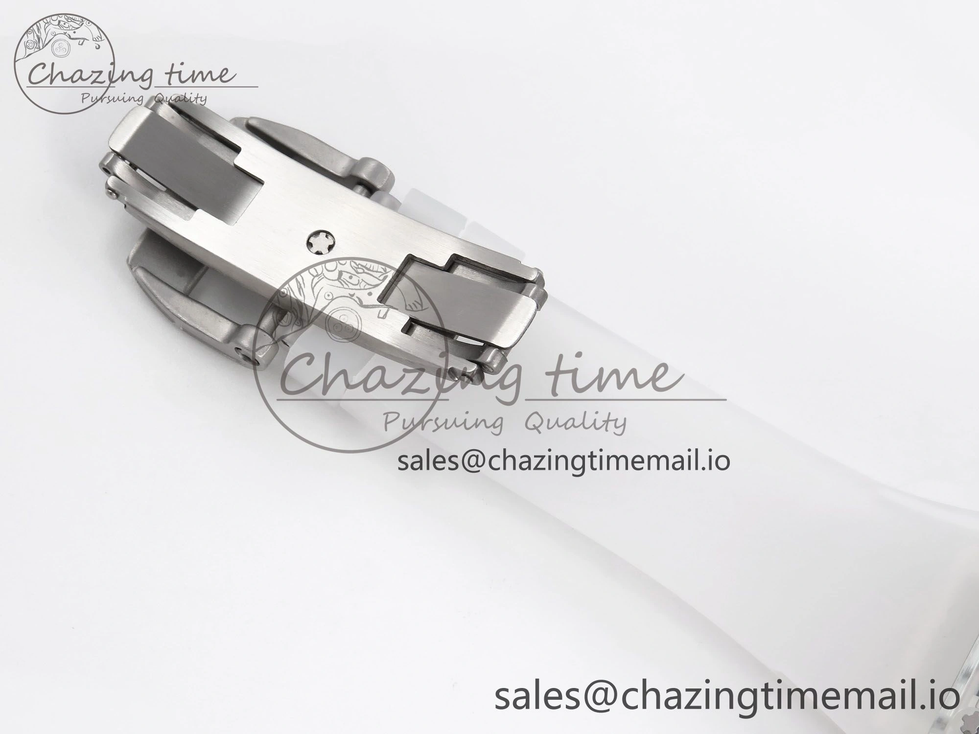 Trendy RM56-02 Transparent Tourbillon RMF Best Edition Skeleton White Dial on Transparent Rubber Strap 9253