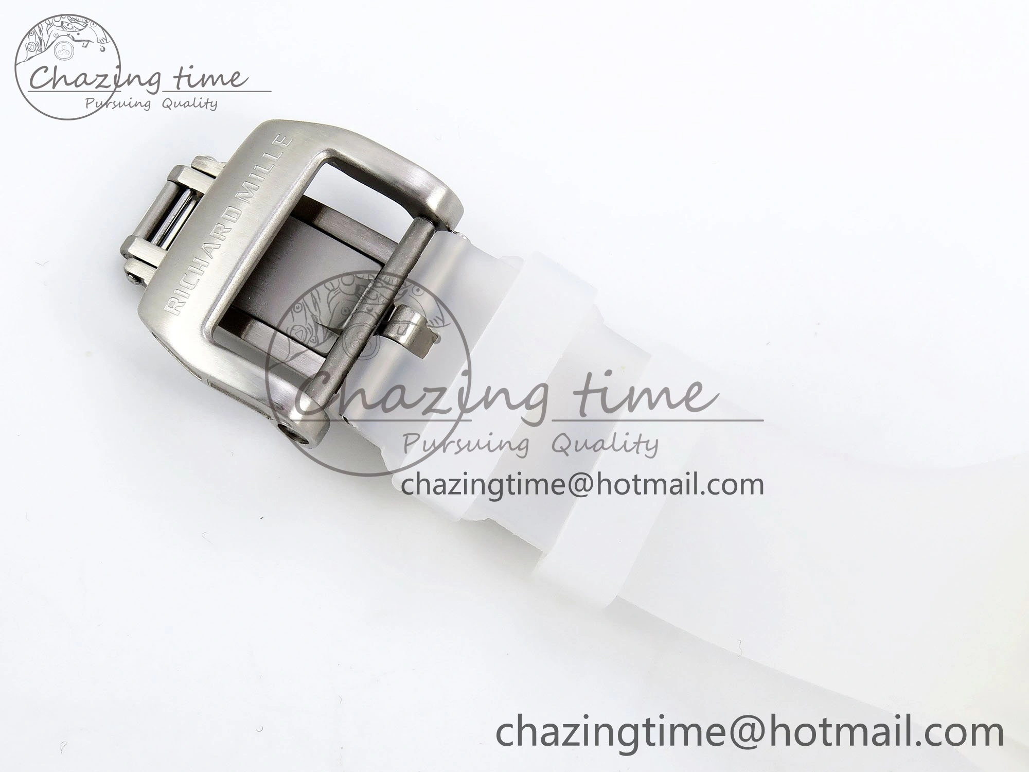 WaterResistant RM57 Transparent Tourbillon RMF Best Edition Silver Dragon Eagle Dial on Transparent Rubber Strap 9295