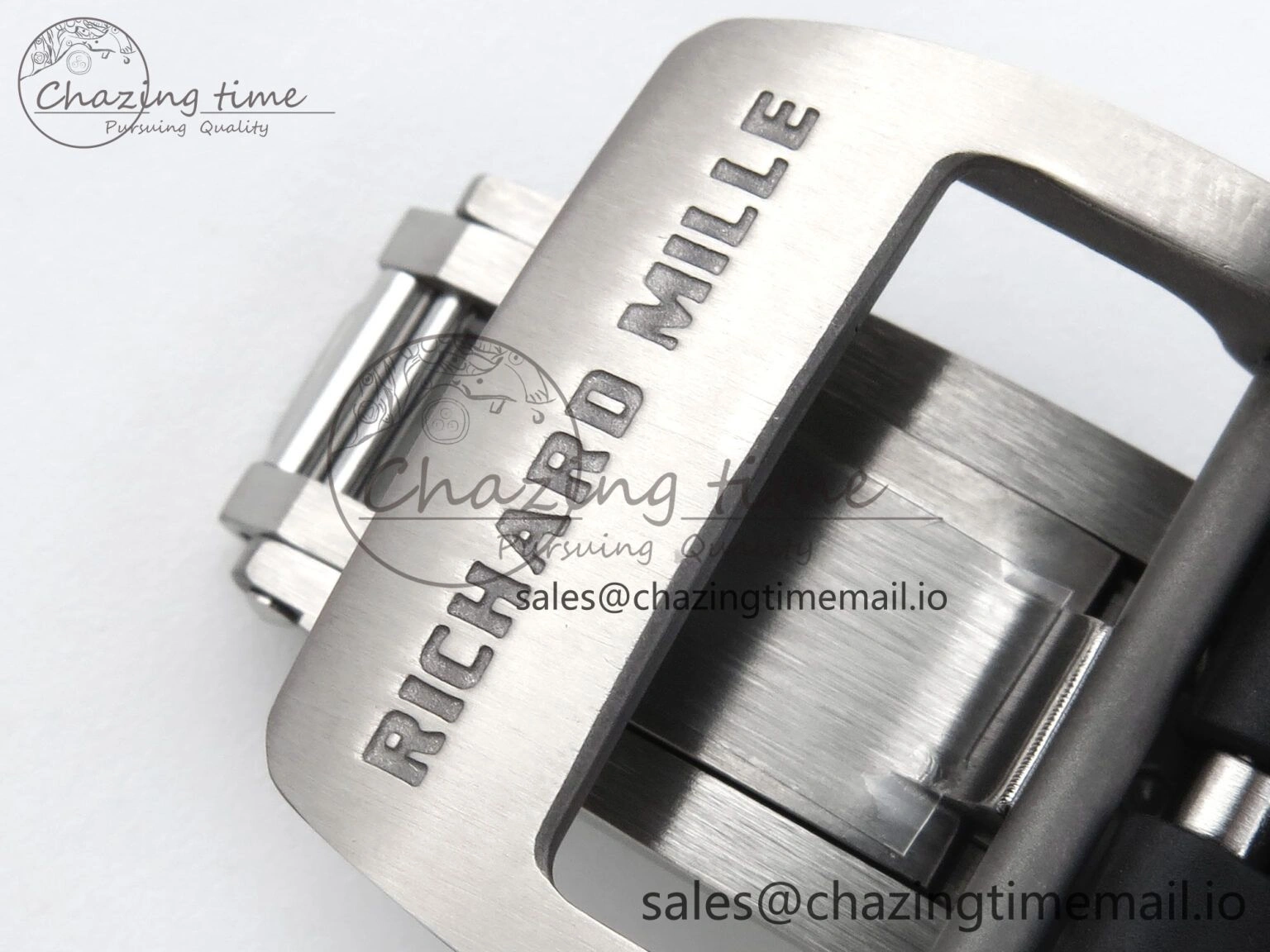 RM61-01 Yohan Blake White NTPT APSF 1:1 Best Edition on Black Rubber Strap RMUL2 Super Clone Popular 9226