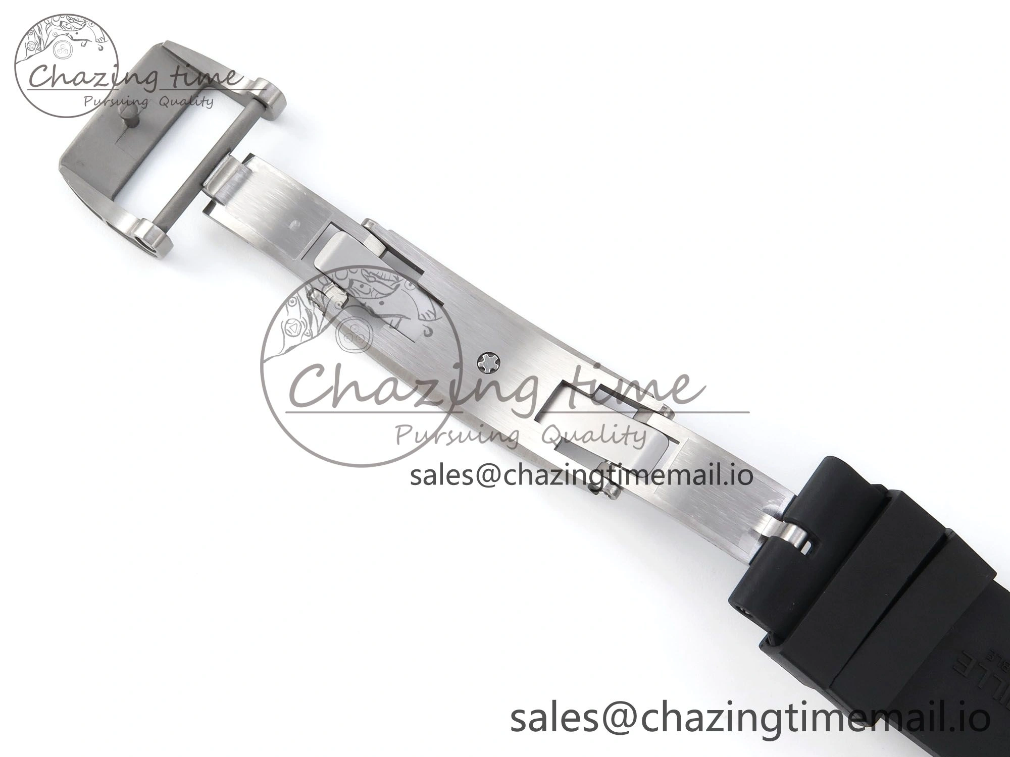 RM61-01 Yohan Blake White NTPT APSF 1:1 Best Edition on Black Rubber Strap RMUL2 Super Clone Popular 9226