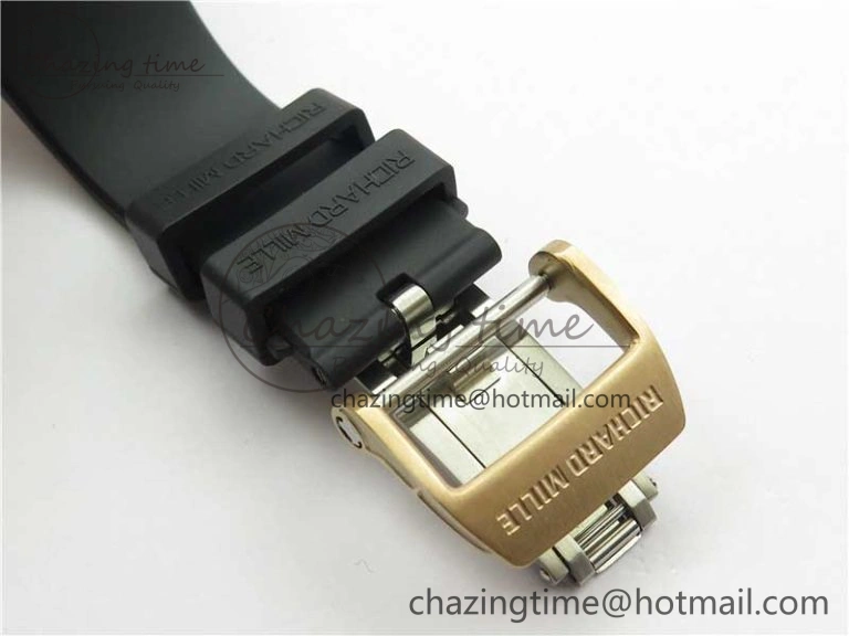 RM63-01 RG V9F Best Edition Crystal Dial on Black Rubber Strap A23J Sophisticated 9404