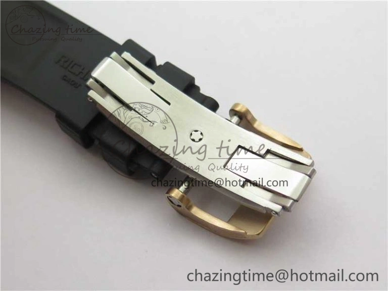 RM63-01 RG V9F Best Edition Crystal Dial on Black Rubber Strap A23J Sophisticated 9404