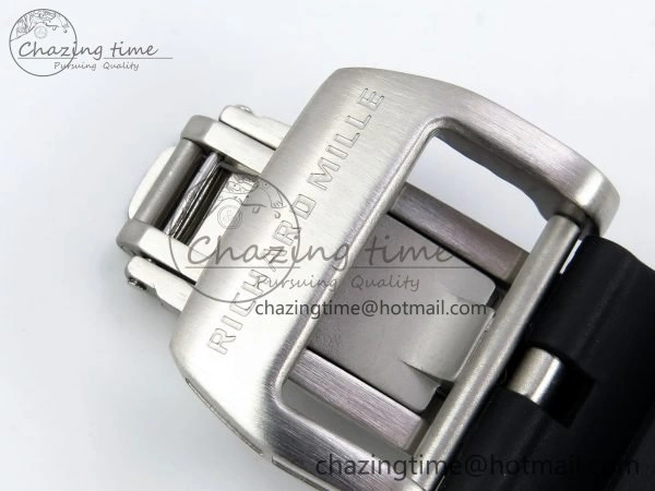 RMS10 Tourbillon Transparent RMF Best Edition Koi Fish Dial on Black Rubber Strap Contemporary 9291