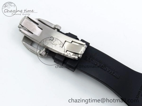 RMS10 Tourbillon Transparent RMF Best Edition Koi Fish Dial on Black Rubber Strap Contemporary 9291