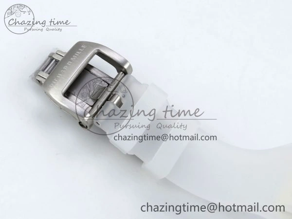 RMS10 Tourbillon Transparent RMF Best Edition Koi Fish Dial on Transparent Rubber Strap Sophisticated 9294