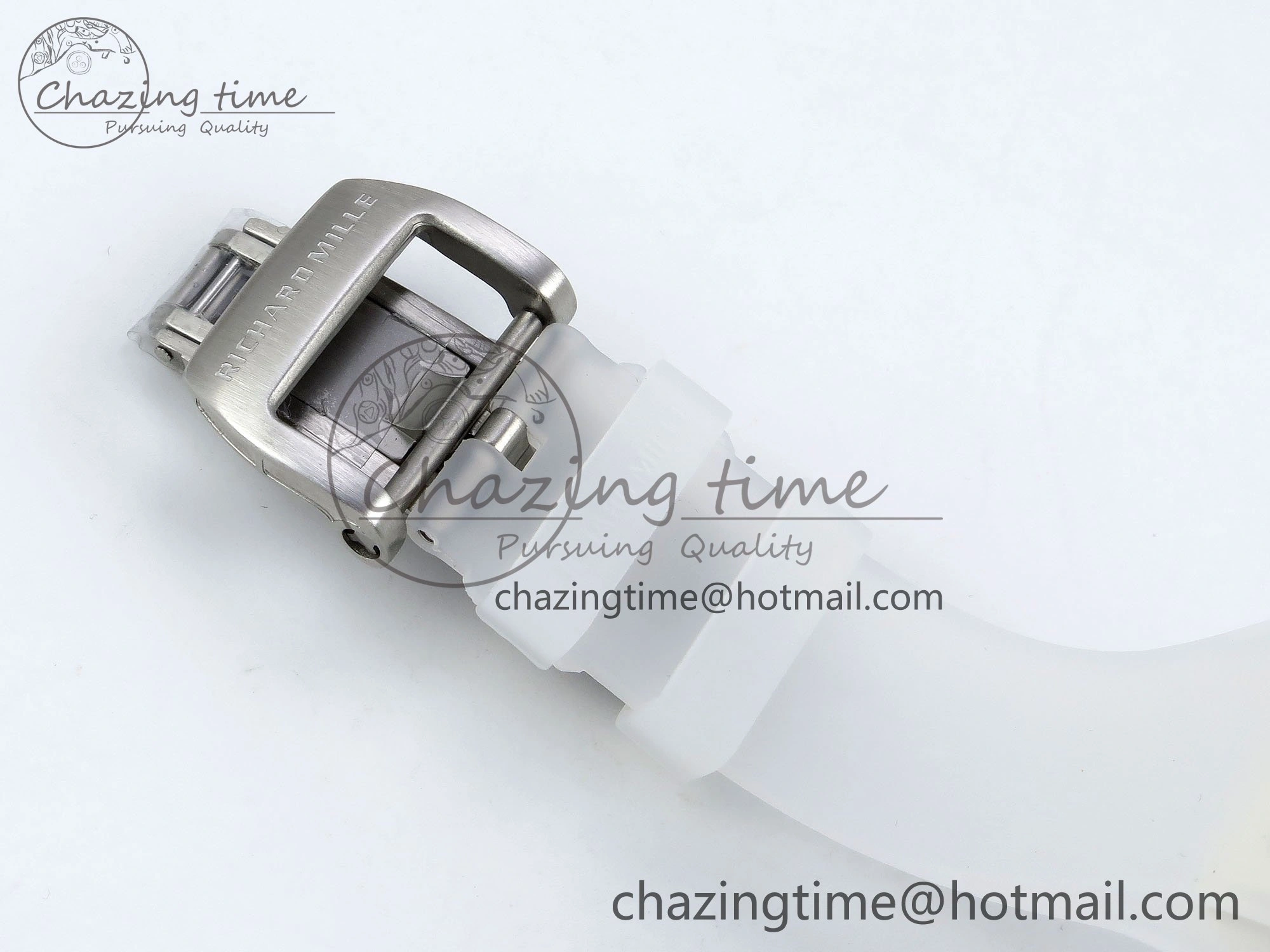 RMS10 Tourbillon Transparent RMF Best Edition Koi Fish Dial on Transparent Rubber Strap Sophisticated 9294
