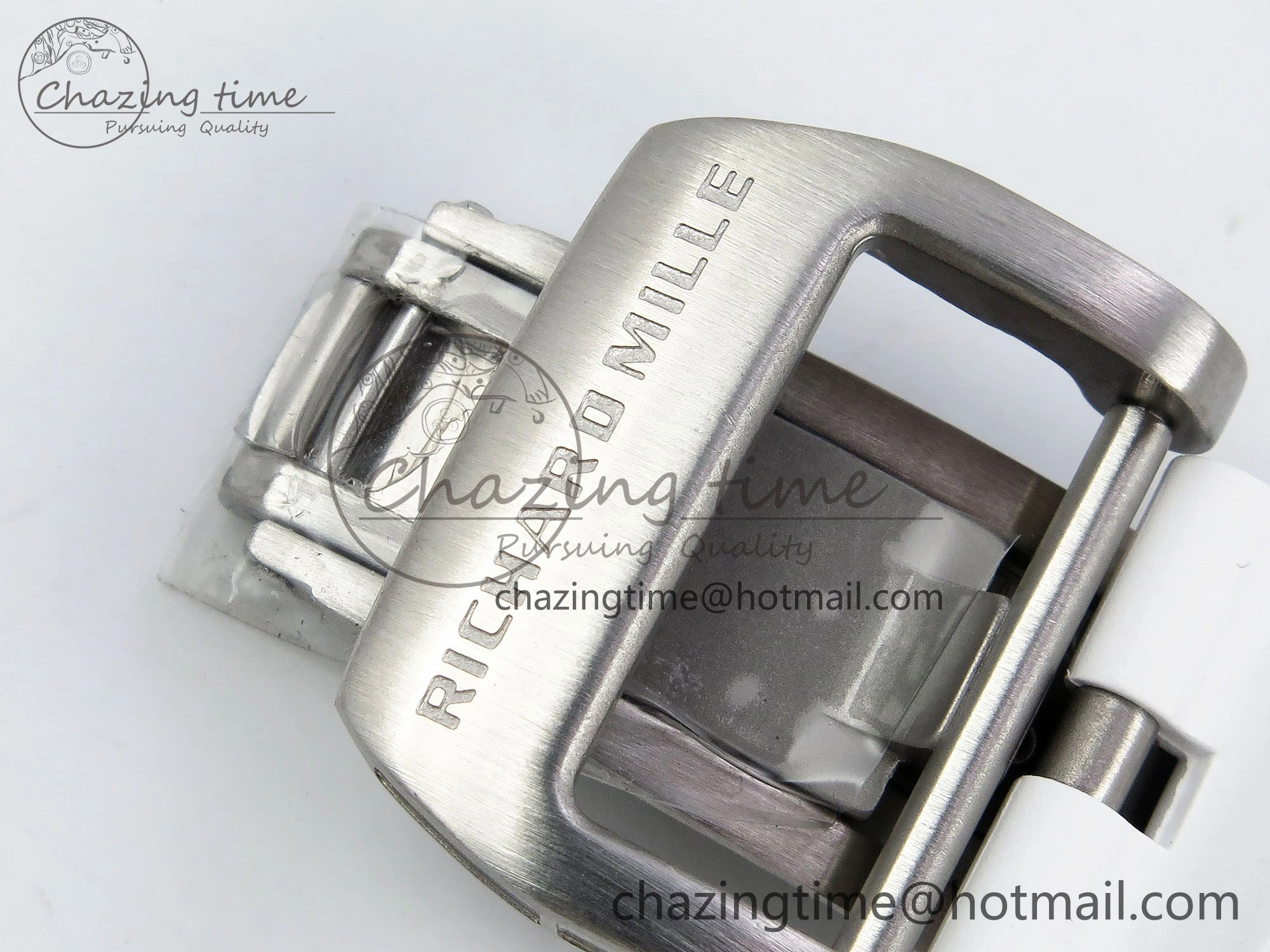 RMS10 Tourbillon Transparent RMF Best Edition Koi Fish Dial on White Rubber Strap Durable 9290