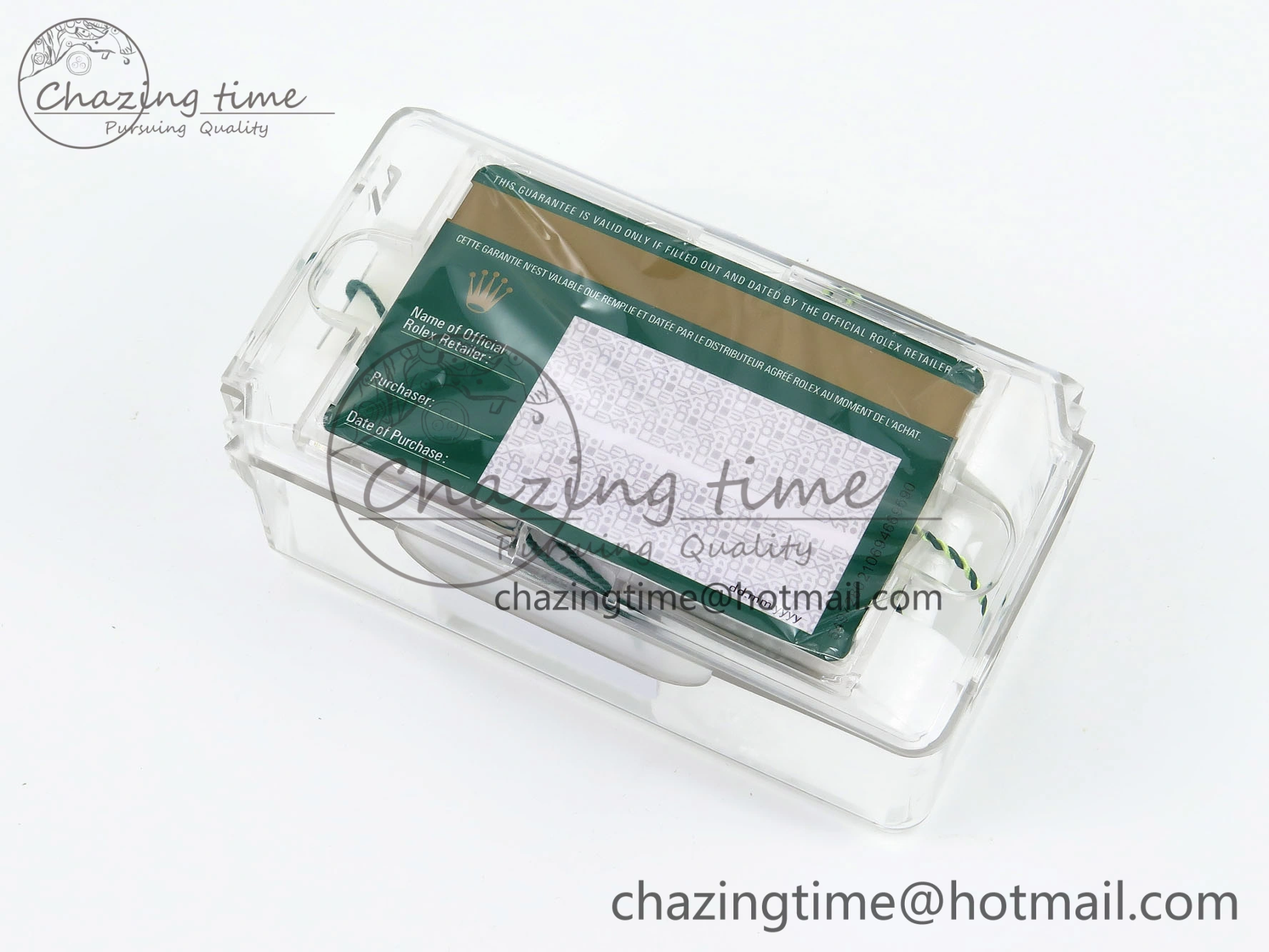 ROLEX PROTECTIVE TRAVEL PLASTIC WATCH CASE SportInspired 1848