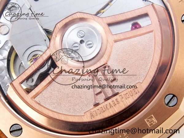 SmartChoice ROYAL OAK 34MM RG BF BEST EDITION WHITE DIAL DIAMONDS BEZEL ON RG BRACELET A 4523