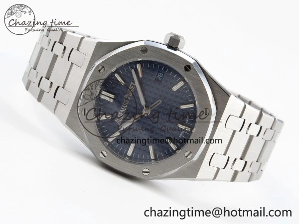 ROYAL OAK 34MM SS BF BEST EDITION BLUE DIAL ON SS BRACELET A TopPick 10104