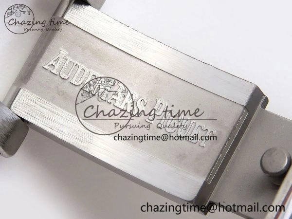 Tailored ROYAL OAK 34MM SS BF BEST EDITION BLUE DIAMONDS DIAL DIAMONDS BEZEL ON SS BRACELET A 4521