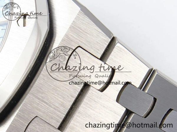 ROYAL OAK 34MM SS BF BEST EDITION ICE BLUE DIAL ON SS BRACELET A Popular 10105