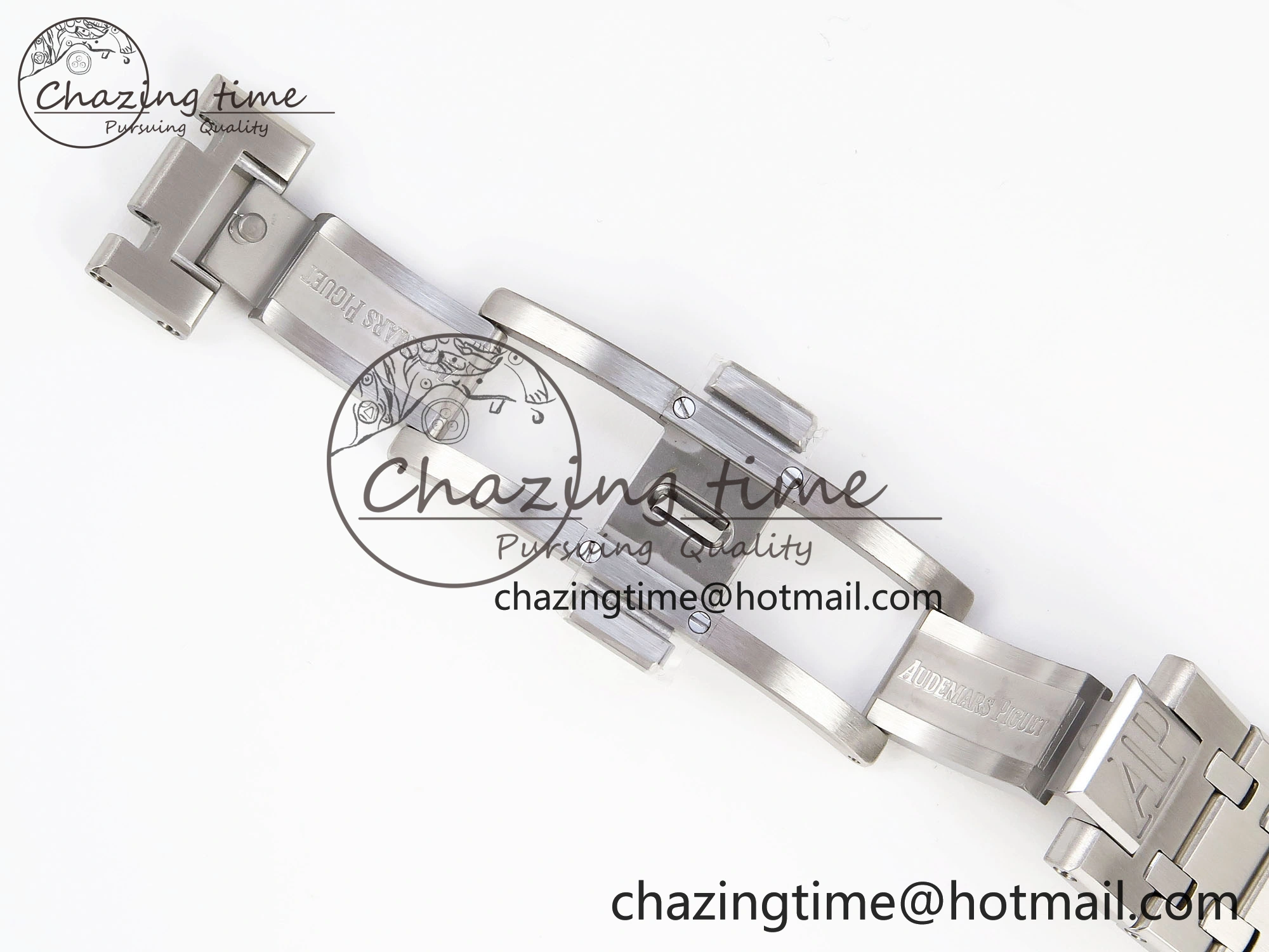 ROYAL OAK 34MM SS BF BEST EDITION WHITE DIAL DIAMONDS BEZEL ON SS BRACELET A SunProtective 10107