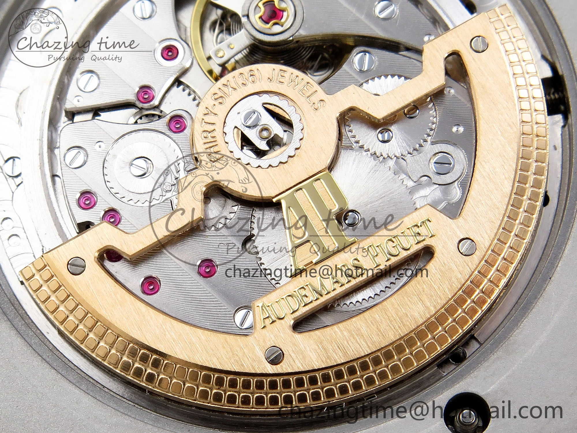 Refined ROYAL OAK 39MM 15202 SS IPF 1:1 BEST EDITION GREEN BLACK DIAL ON SS BRACELET A 4495