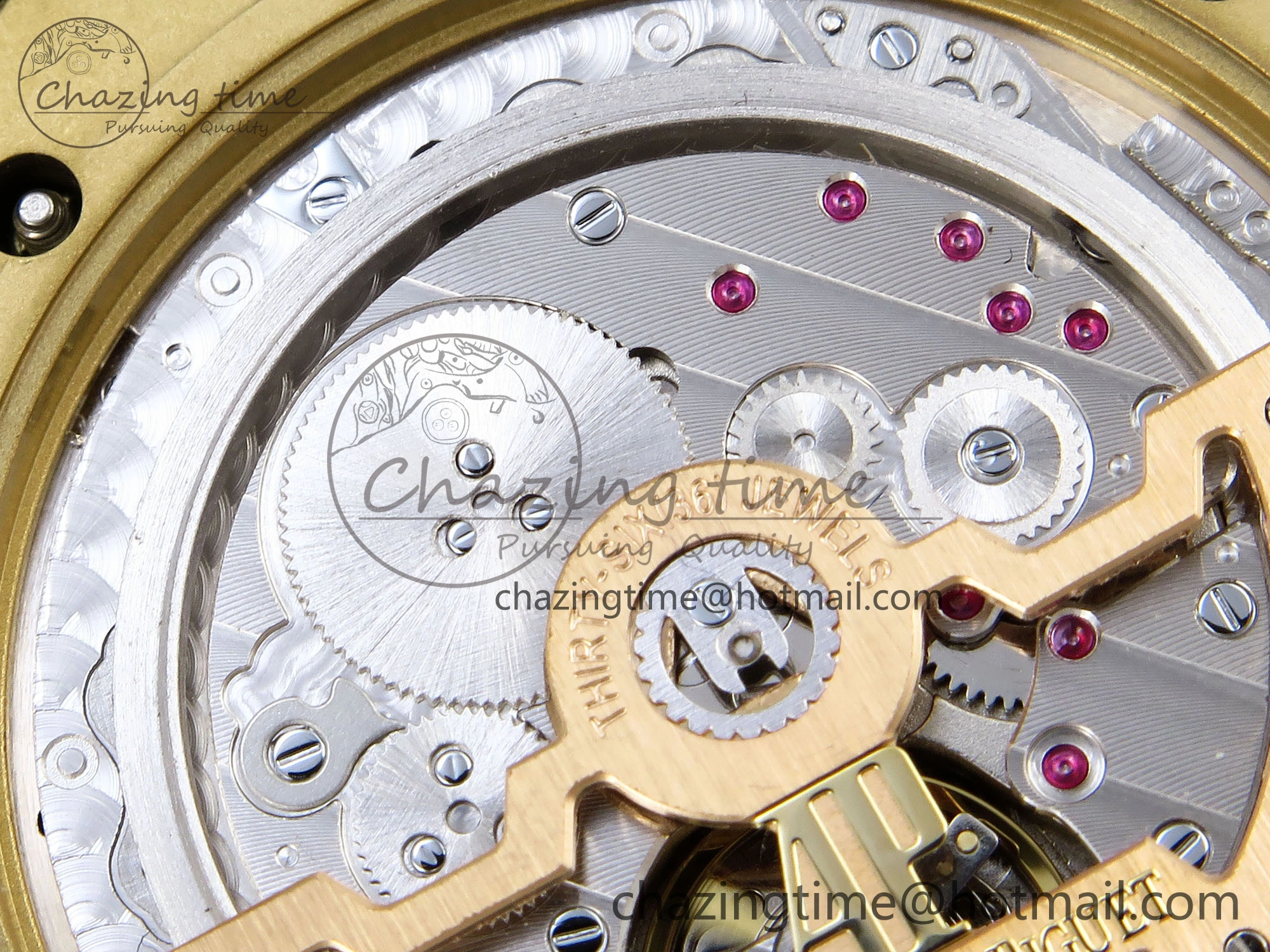ROYAL OAK 39MM 15202 YG IPF 1:1 BEST EDITION WHITE TEXTURED DIAL ON YG BRACELET A WaterResistant 4504
