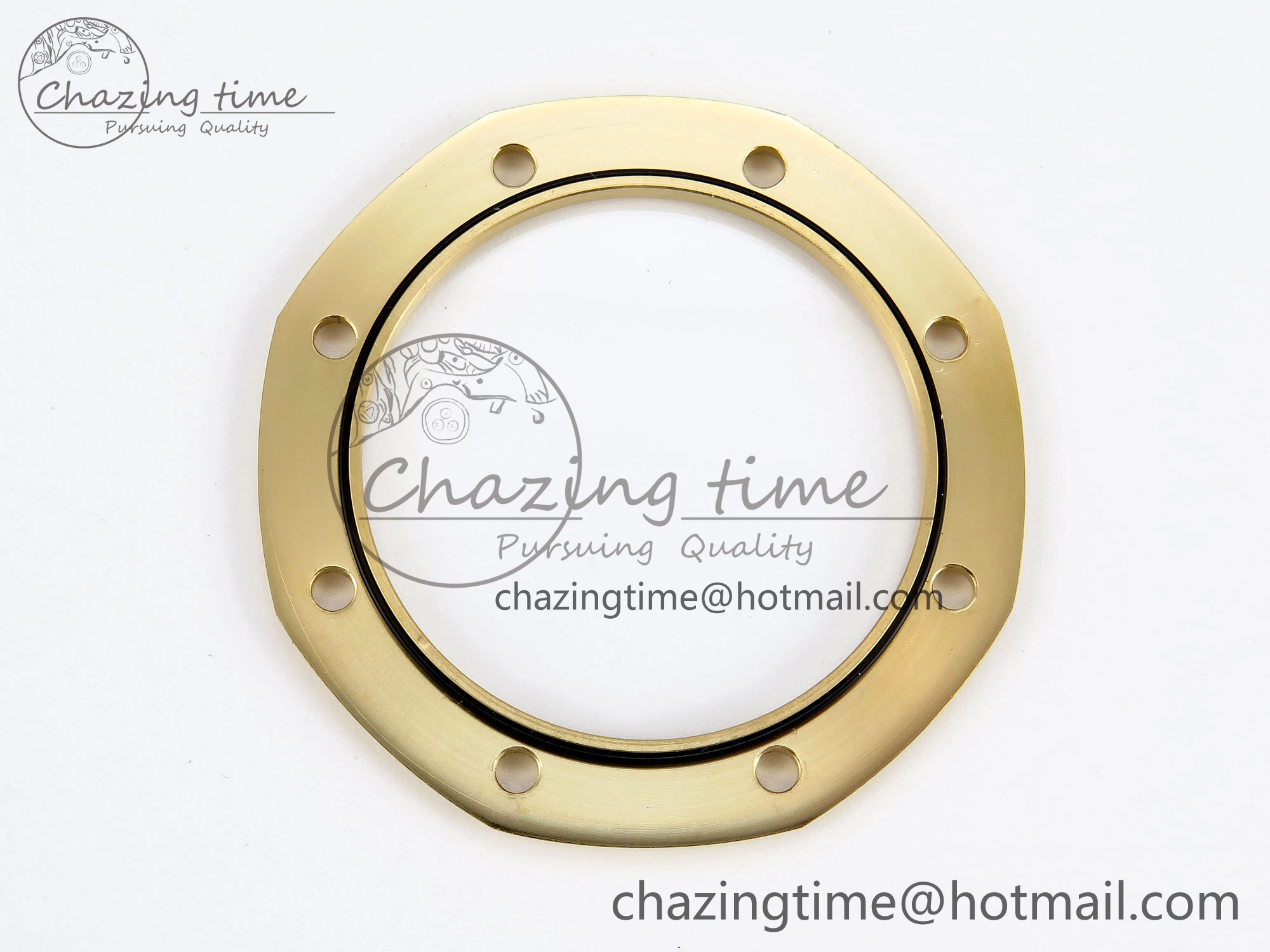 ROYAL OAK 39MM 15202 YG IPF 1:1 BEST EDITION WHITE TEXTURED DIAL ON YG BRACELET A WaterResistant 4504