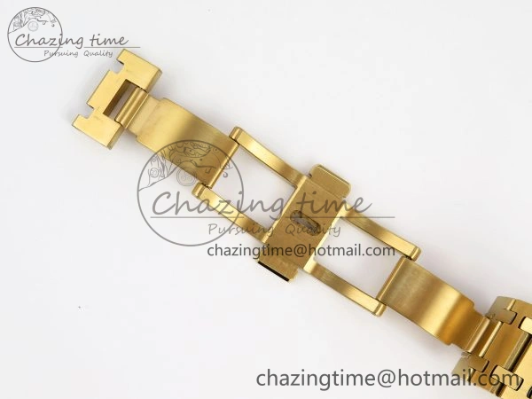 ROYAL OAK 39MM 15202 YG IPF 1:1 BEST EDITION YELLOW BROWN TEXTURED DIAL ON YG BRACELET A Efficient 4505