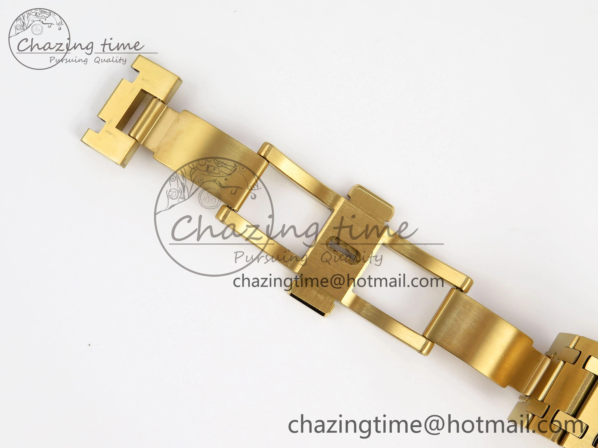 ROYAL OAK 39MM 15202 YG IPF 1:1 BEST EDITION YELLOW BROWN TEXTURED DIAL ON YG BRACELET A Efficient 4505