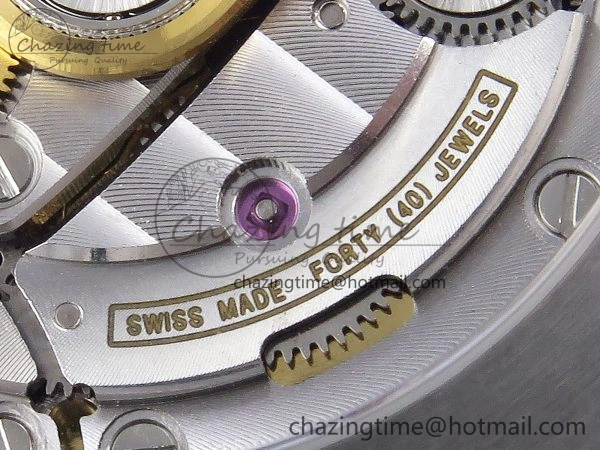 ROYAL OAK 41MM 15400 SS APSF 1:1 BEST EDITION WHITE TEXTURED DIAL ON BLACK RUBBER STRAP SA3120 SUPER CLONE V Breathable 4490