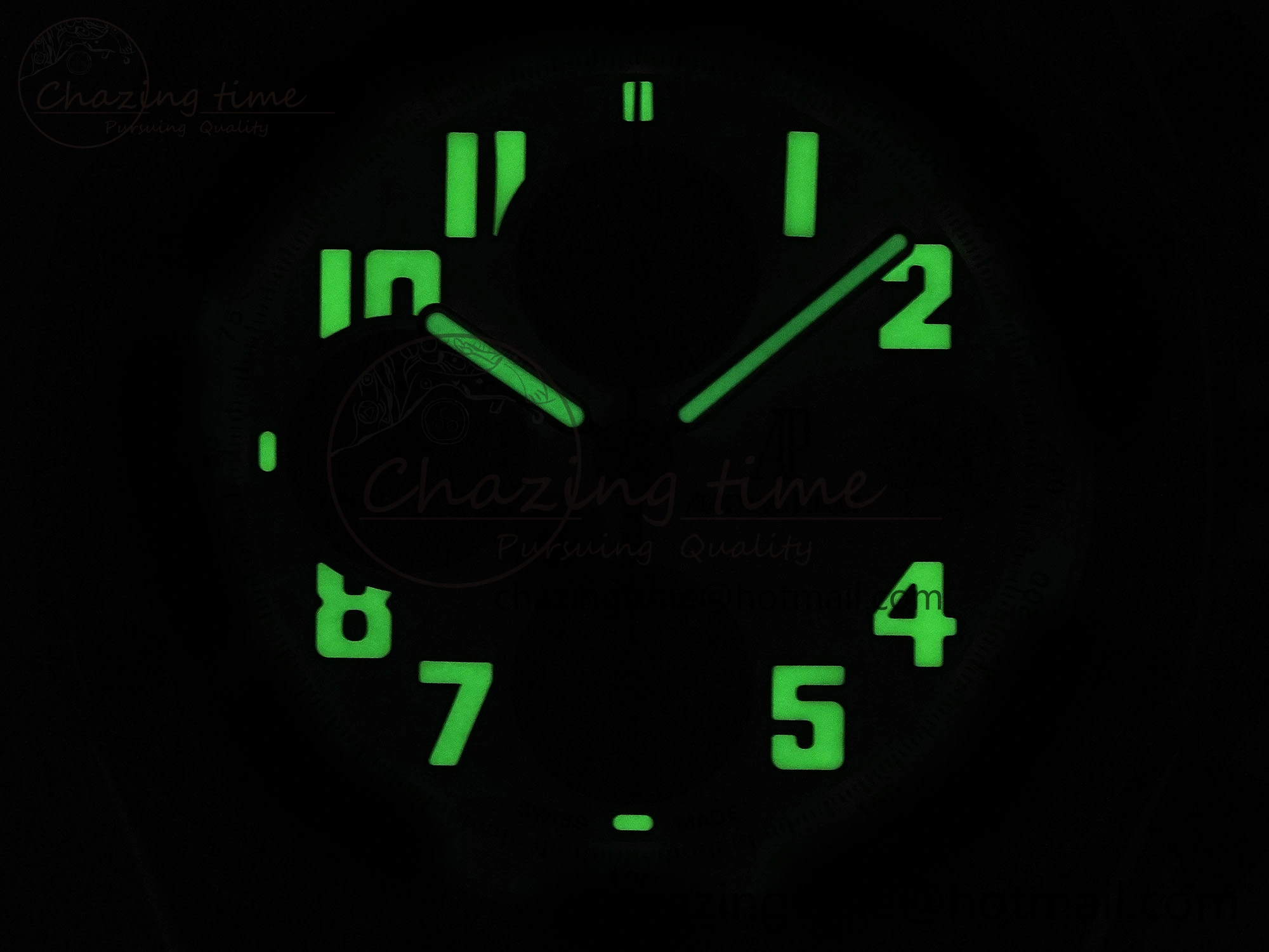 Comfortable ROYAL OAK OFFSHORE 42MM SS APF 1:1 BEST EDITION BLACK DIAL WHITE MARKERS ON BLACK LEATHER STRAP A 4512