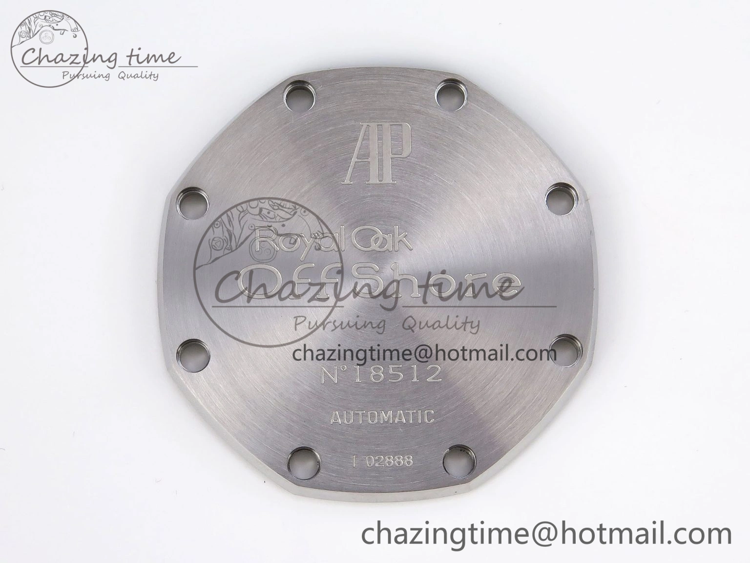 Comfortable ROYAL OAK OFFSHORE 42MM SS APF 1:1 BEST EDITION BLACK DIAL WHITE MARKERS ON BLACK LEATHER STRAP A 4512