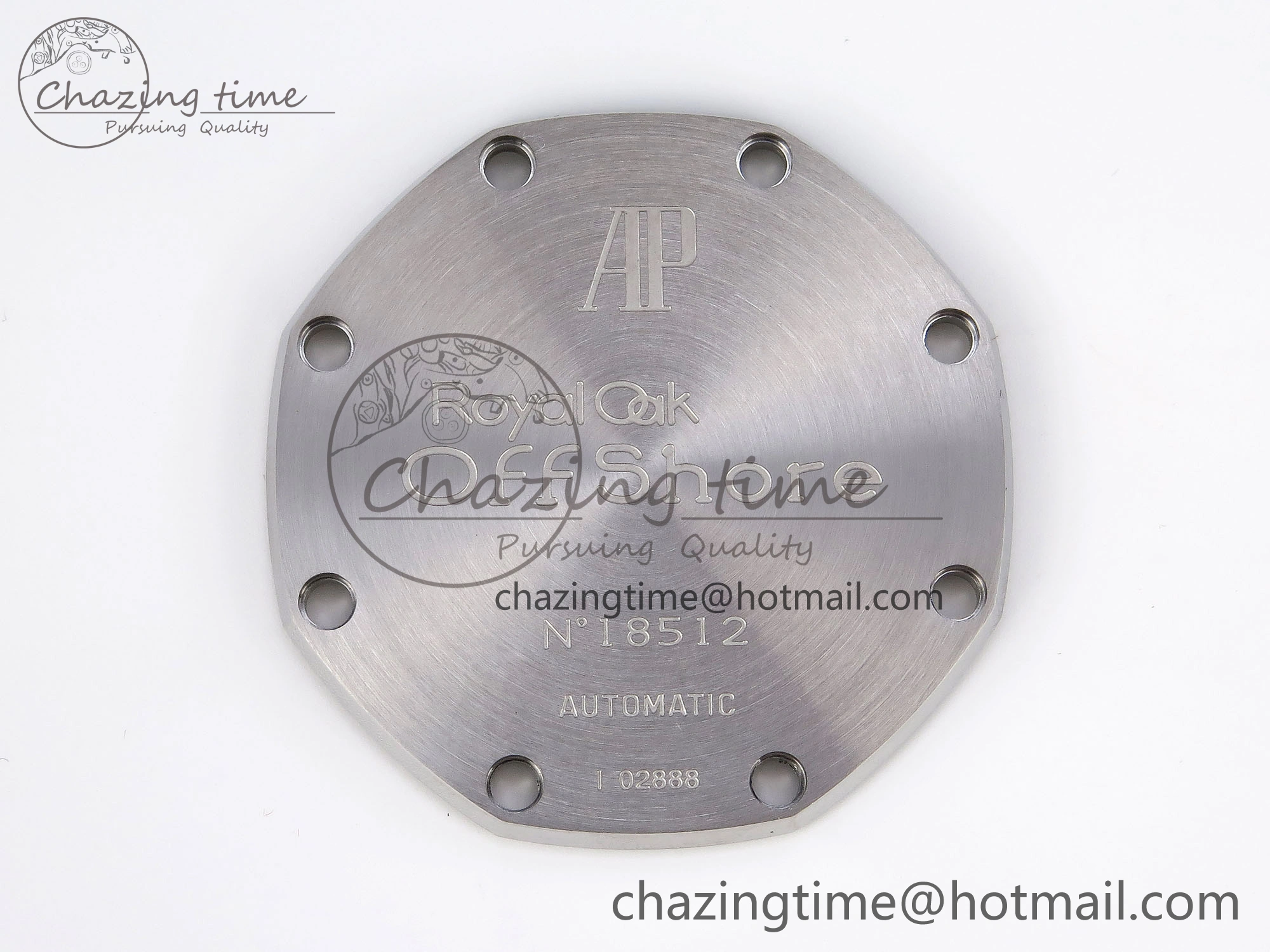 Comfortable ROYAL OAK OFFSHORE 42MM SS APF 1:1 BEST EDITION BLACK DIAL WHITE MARKERS ON BLACK LEATHER STRAP A 4512