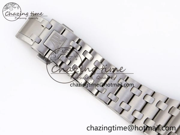 ROYAL OAK OFFSHORE 42MM SS APF 1:1 BEST EDITION GRAY DIAL BLACK MARKERS ON SS BRACELET A FreshLook 4515