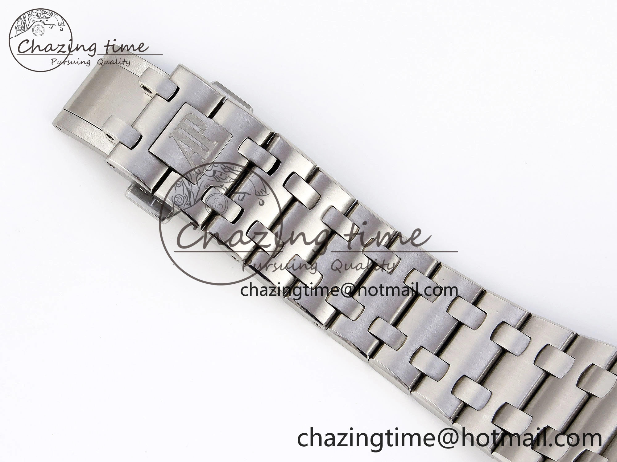 ROYAL OAK OFFSHORE 42MM SS APF 1:1 BEST EDITION GRAY DIAL BLACK MARKERS ON SS BRACELET A FreshLook 4515