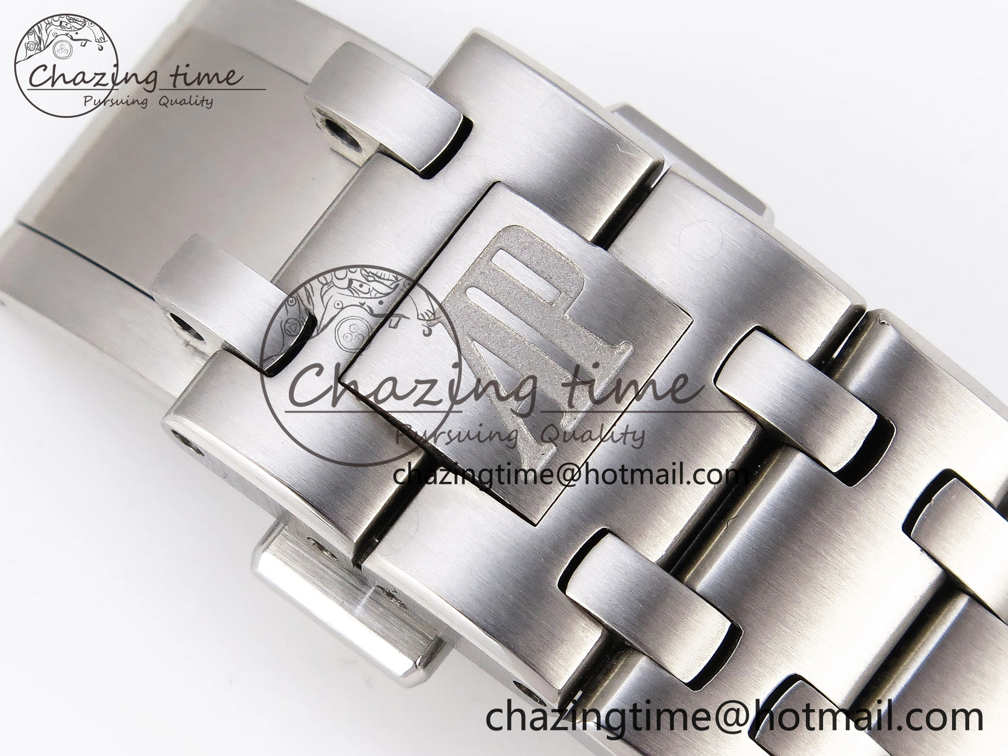 ROYAL OAK OFFSHORE 42MM SS APF 1:1 BEST EDITION GRAY DIAL BLACK MARKERS ON SS BRACELET A FreshLook 4515