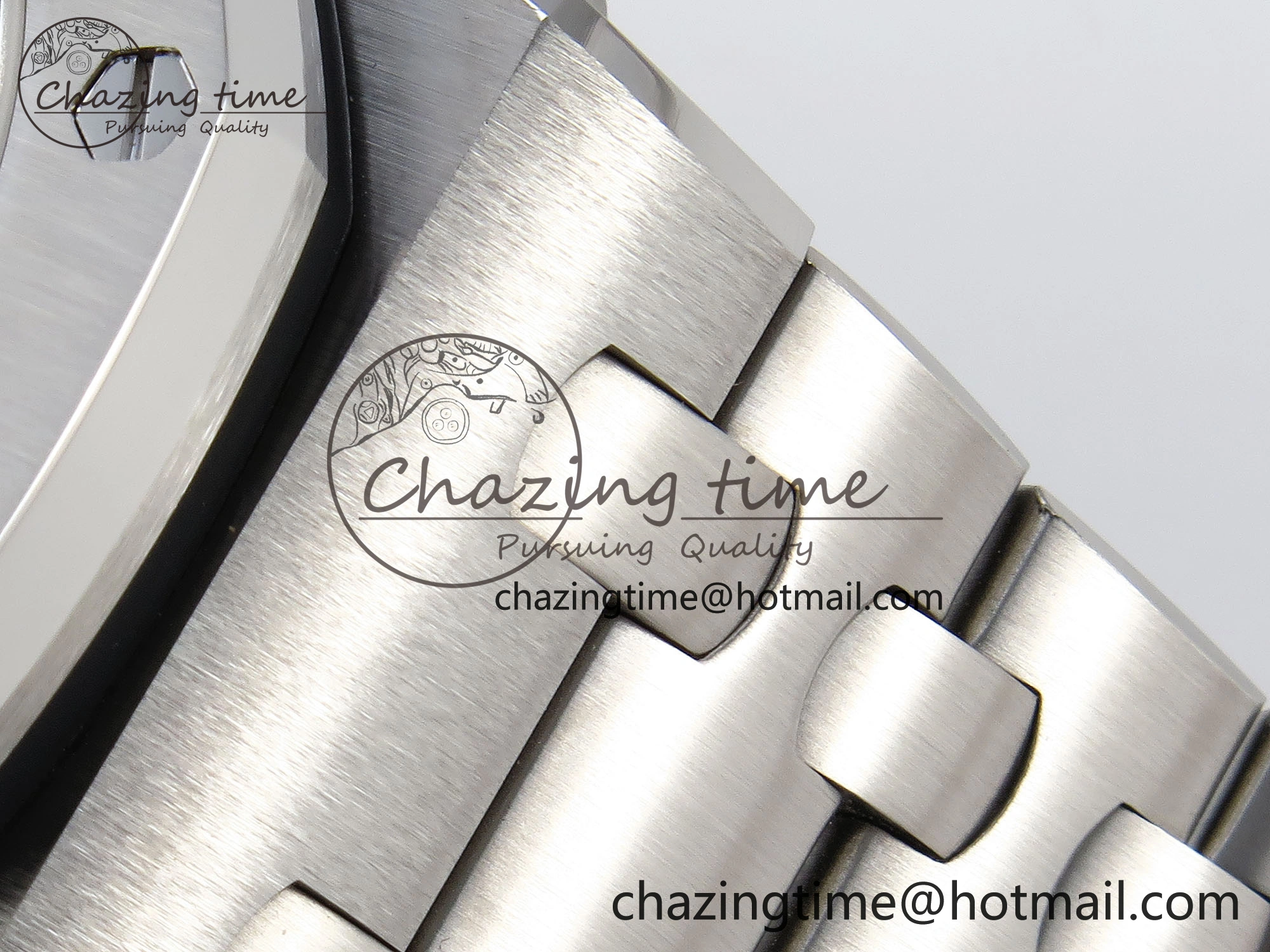 ROYAL OAK OFFSHORE 42MM SS APF 1:1 BEST EDITION GRAY DIAL BLACK MARKERS ON SS BRACELET A FreshLook 4515