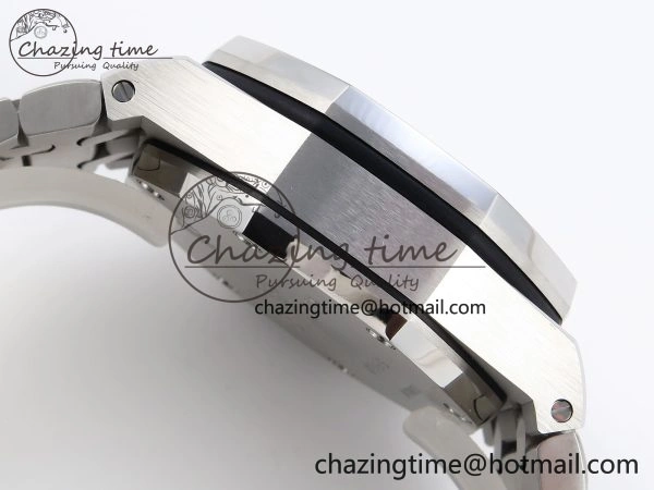 ROYAL OAK OFFSHORE 42MM SS APF 1:1 BEST EDITION GRAY DIAL BLACK MARKERS ON SS BRACELET A FreshLook 4515