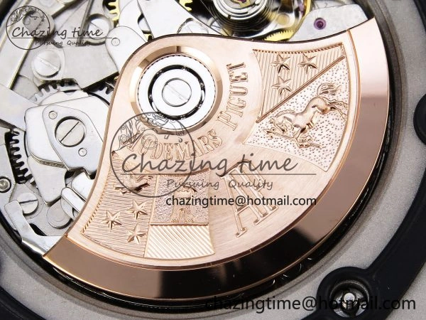ROYAL OAK OFFSHORE 42MM SS APF 1:1 BEST EDITION GRAY DIAL BLACK MARKERS ON SS BRACELET A FreshLook 4515