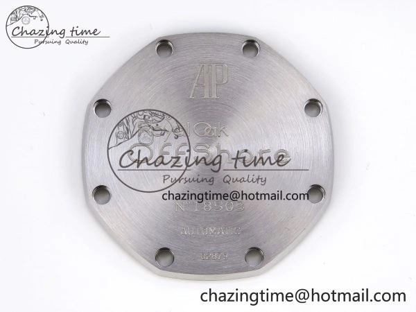 ROYAL OAK OFFSHORE 42MM SS APF 1:1 BEST EDITION GRAY DIAL BLACK MARKERS ON SS BRACELET A FreshLook 4515