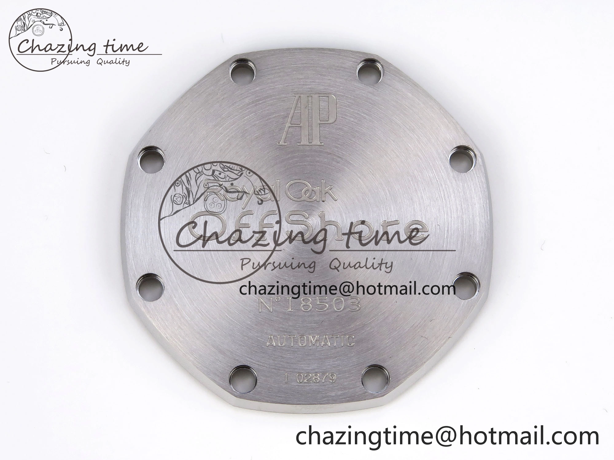 ROYAL OAK OFFSHORE 42MM SS APF 1:1 BEST EDITION GRAY DIAL BLACK MARKERS ON SS BRACELET A FreshLook 4515