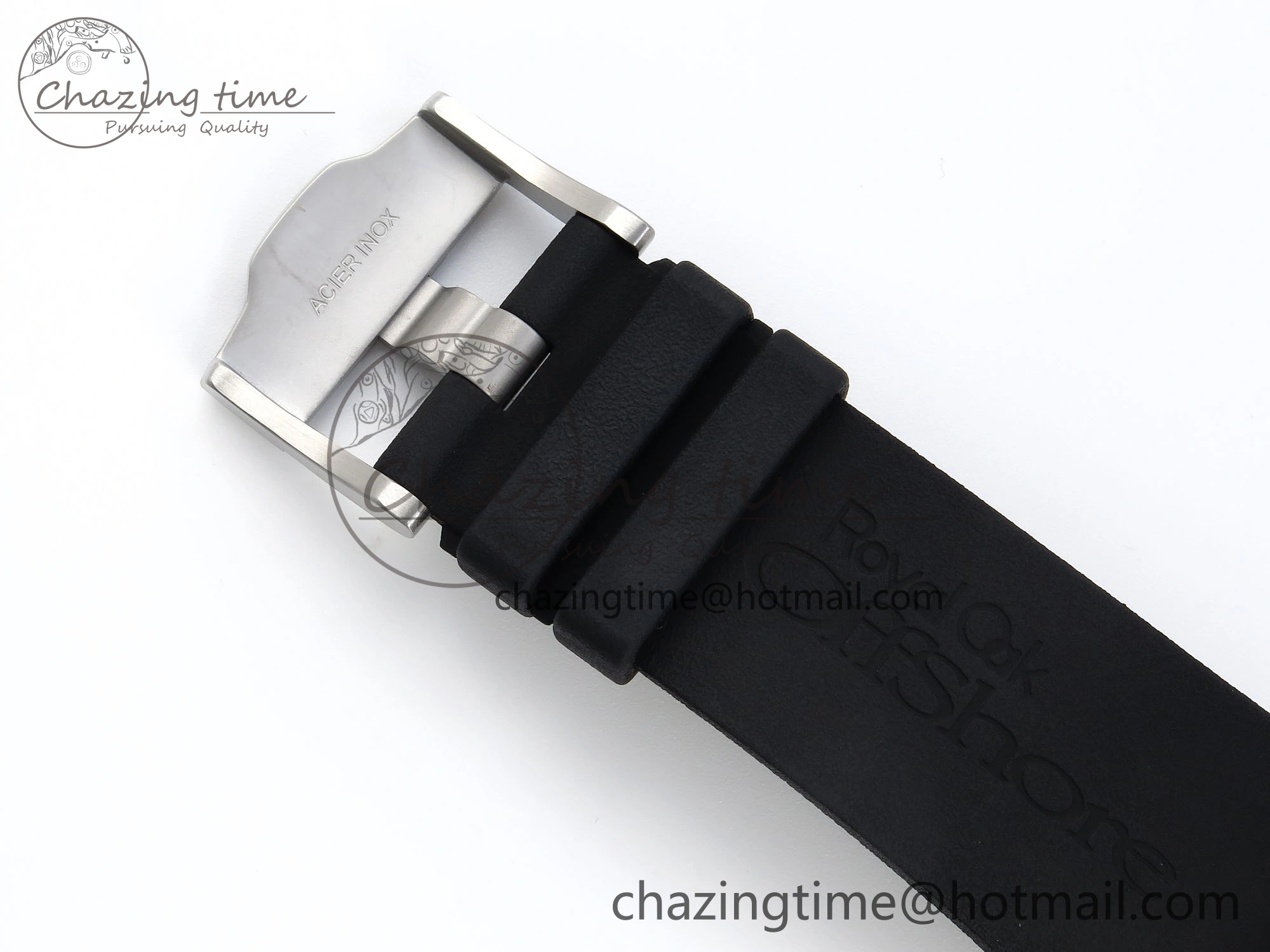 StreetReady ROYAL OAK OFFSHORE DIVER 15710 IPF 1:1 BEST EDITION BLACK DIAL ON BLACK RUBBER STRAP SA3120 SUPER CLONE 4508