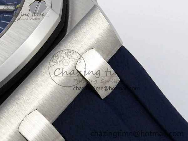 ROYAL OAK OFFSHORE DIVER 15710 IPF 1:1 BEST EDITION BLUE DIAL ON BLUE RUBBER STRAP SA3120 SUPER CLONE RelaxedFit 4511