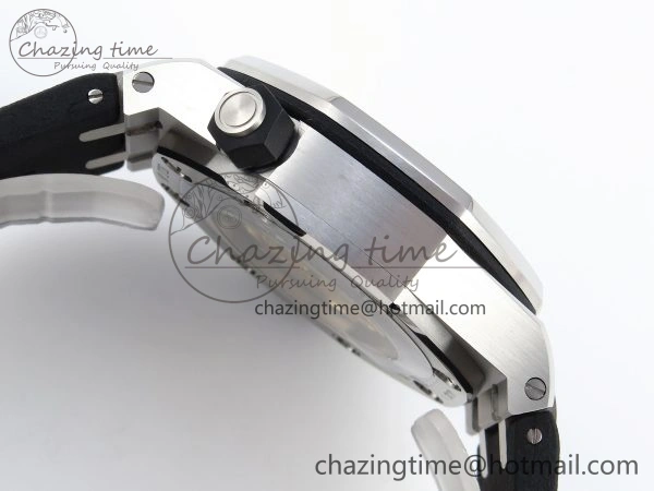 SmartChoice ROYAL OAK OFFSHORE DIVER 15710 IPF 1:1 BEST EDITION WHITE DIAL ON BLACK RUBBER STRAP SA3120 SUPER CLONE 4507