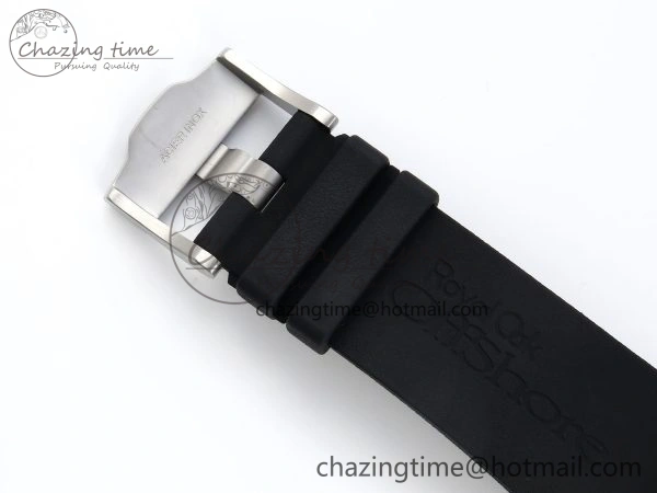 SmartChoice ROYAL OAK OFFSHORE DIVER 15710 IPF 1:1 BEST EDITION WHITE DIAL ON BLACK RUBBER STRAP SA3120 SUPER CLONE 4507