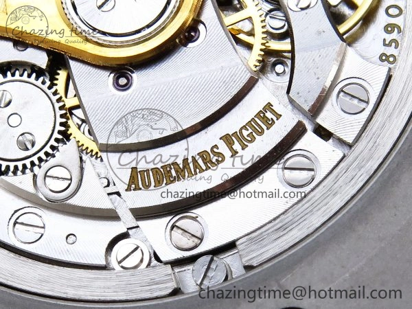 ROYAL OAK OFFSHORE DIVER 15710 IPF 1:1 BEST EDITION WHITE DIAL ON WHITE RUBBER STRAP SA3120 SUPER CLONE DailyWear 4509