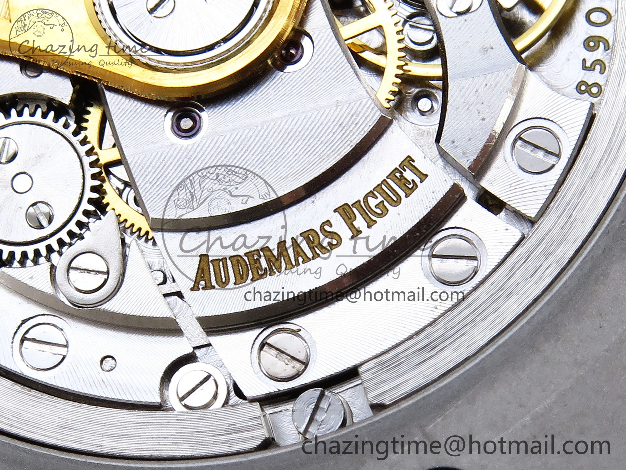ROYAL OAK OFFSHORE DIVER 15710 IPF 1:1 BEST EDITION WHITE DIAL ON WHITE RUBBER STRAP SA3120 SUPER CLONE DailyWear 4509