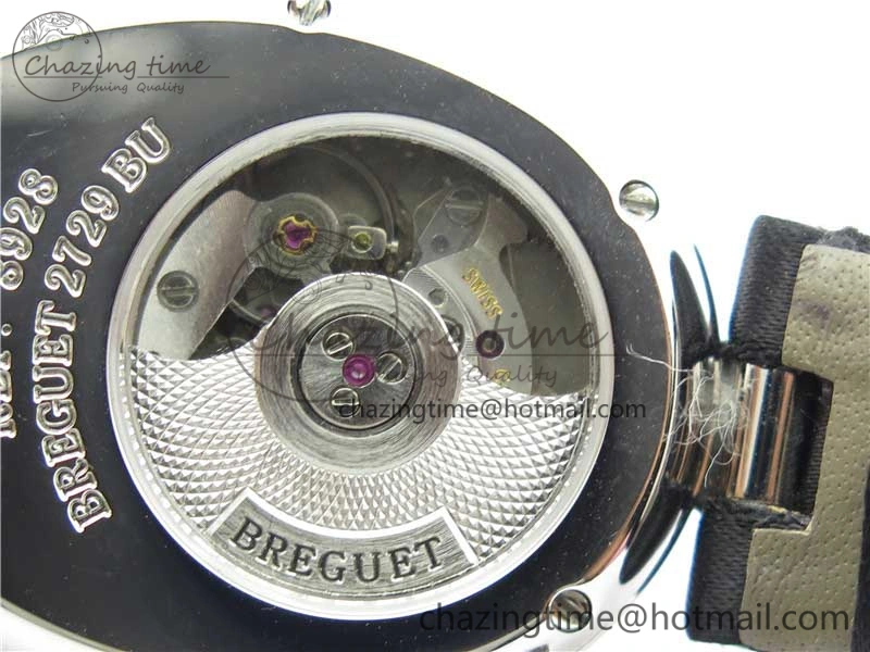 Original Reine de Naples 8928BB SS ZF 1:1 Best Edition White MOP Dial Diamonds Bezel on Black Fabric Strap A 5333