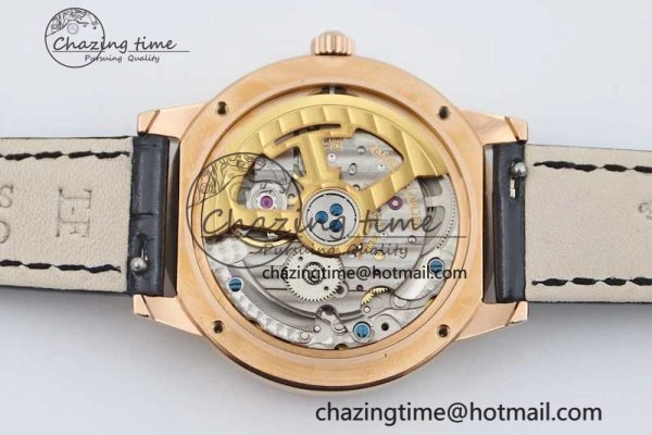 Rendez-Vous Date RG Q8F Best Edition White Dial Diamonds Bezel on Black Leather Strap A Thermal 10219