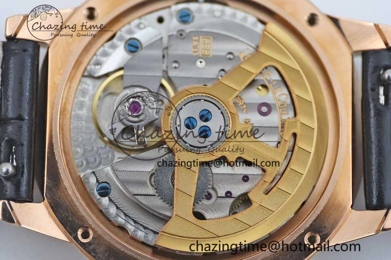 Rendez-Vous Date RG Q8F Best Edition White Dial Diamonds Bezel on Black Leather Strap A Thermal 10219