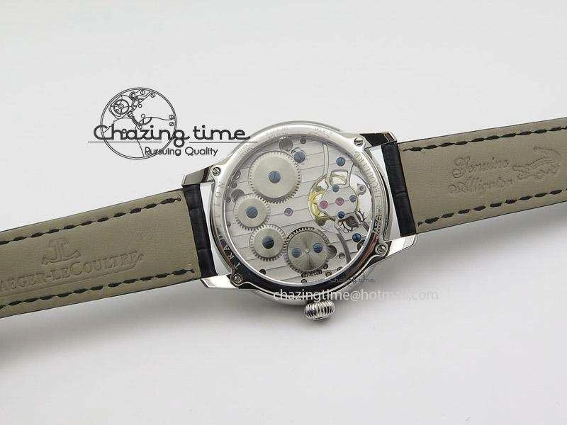 Rendez-Vous Ladies SS White MOP Dial Tourbillon on Black Alligator Leather Refined 7509