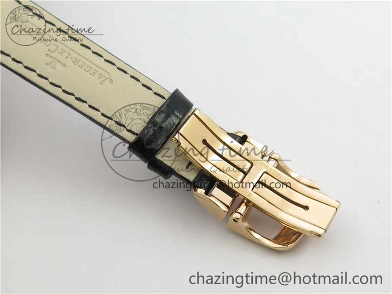 Rendez-Vous Night & Day RG ZF 1:1 Best Edition White Dial Black Markers Diamonds Bezel on Black Leather Strap A Contemporary 7455