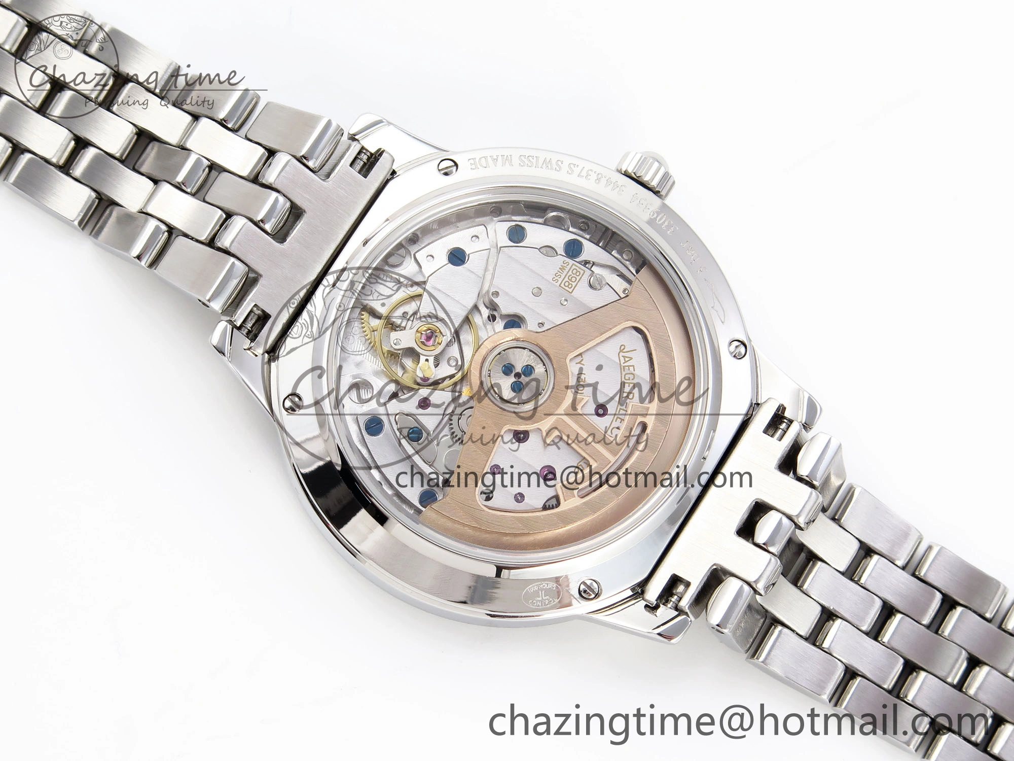 Rendez-Vous Night & Day SS APSF 1:1 Best Edition WhiteTextured Dial Diamonds Bezel on SS Bracelet A Cozy 7418